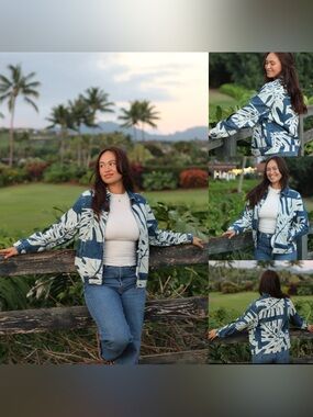 Kepola Monstera Denim Jacket BNWOT
2XL
